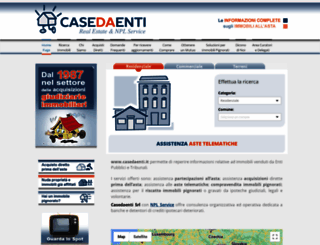casedaenti.it screenshot