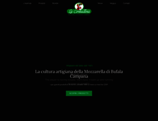 caseificiolacontadina.org screenshot