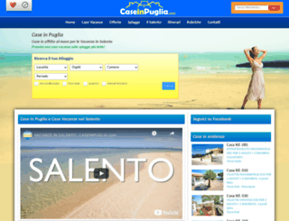 caseinpuglia.com screenshot