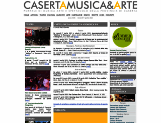 casertamusica.com screenshot