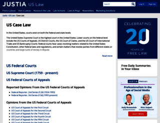 cases.justia.com screenshot