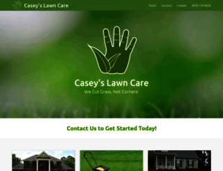 caseylawncare.com screenshot