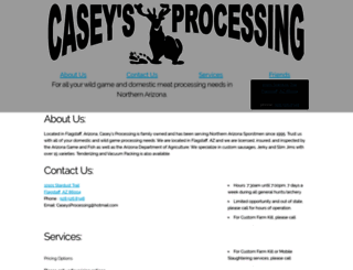 caseysprocessing.com screenshot