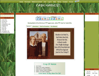 cash-harvest.com screenshot