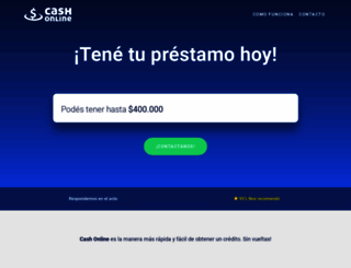 cash-online.com.ar screenshot