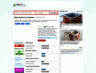 cash4cars.co.uk.cutestat.com screenshot