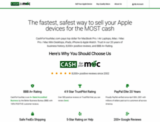 cash4macbooks.com screenshot