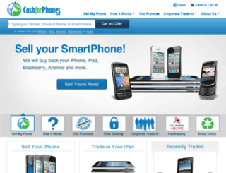 cash4phones.com screenshot