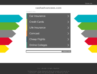 cashadvanceex.com screenshot