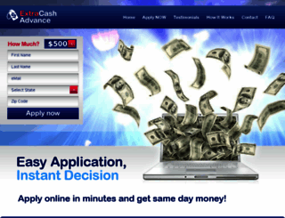 cashadvanceoffer.com screenshot