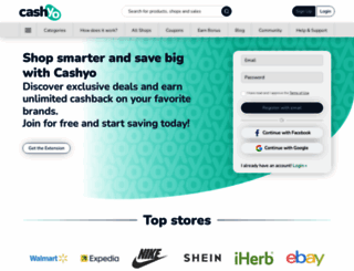 cashback-express.com screenshot
