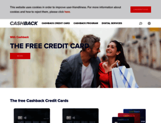 cashback-karte.ch screenshot