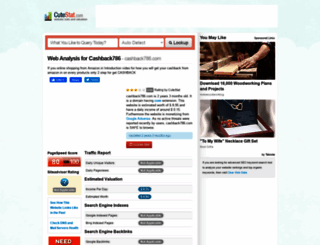 cashback786.com.cutestat.com screenshot