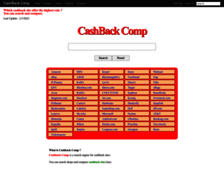 cashbackcomp.com screenshot