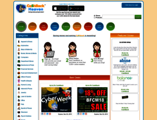 cashbackheaven.com screenshot