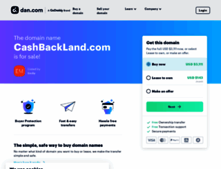 cashbackland.com screenshot