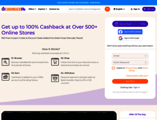 cashbackpe.com screenshot