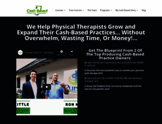 cashbasedphysicaltherapy.org screenshot