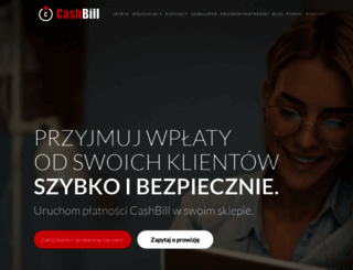 cashbill.pl screenshot