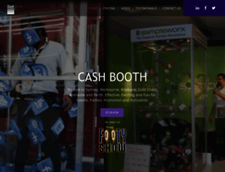 cashbooth.com.au screenshot