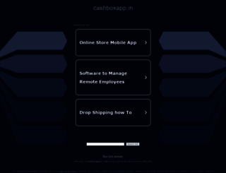 cashboxapp.in screenshot