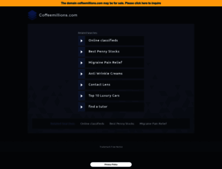 cashcoffee.coffeemillions.com screenshot