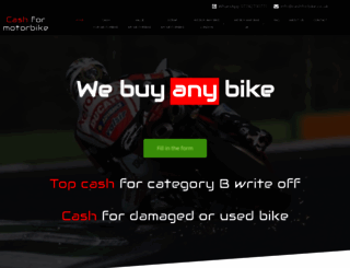 cashforbike.co.uk screenshot