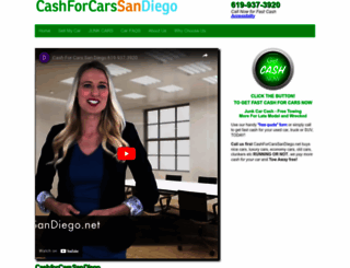 cashforcarssandiego.net screenshot