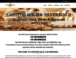 cashforgoldandsilverkings.com screenshot