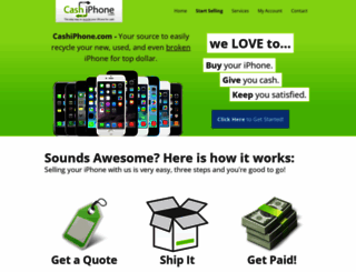 cashiphone.com screenshot