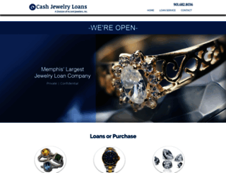 cashjewelryloans.com screenshot