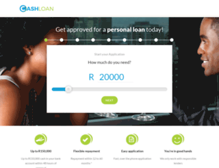 cashloan.co.za screenshot