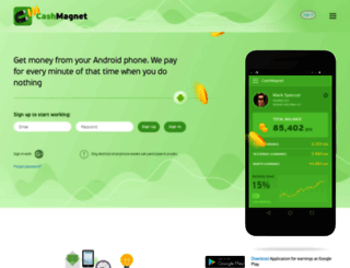 cashmagnetapp.com screenshot