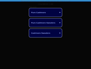 cashmere.com screenshot