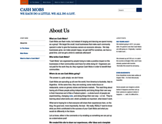 cashmobs.wordpress.com screenshot