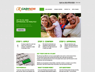 cashnowferntree.com screenshot