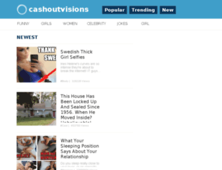 cashoutvisions.me screenshot