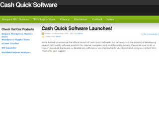 cashquicksoftware.com screenshot