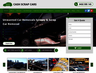 cashscrapcars.com.au screenshot