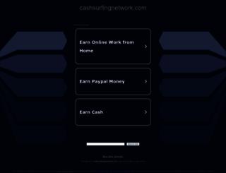 cashsurfingnetwork.com screenshot