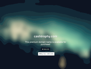 cashtrophy.com screenshot