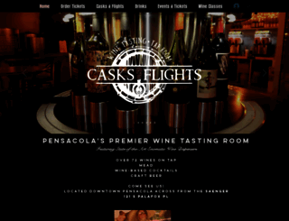 casksandflights.com screenshot