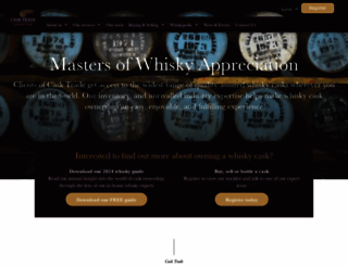 casktrade.com screenshot