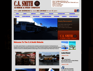 casmithlumber.com screenshot