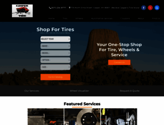 caspertires.com screenshot