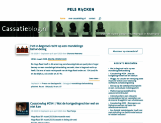 cassatieblog.nl screenshot