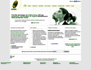 cassiatech.com screenshot