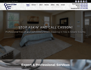 cassoncarpetcare.com screenshot