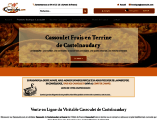 cassoulet.com screenshot