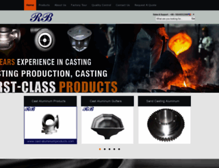 cast-aluminumproducts.com screenshot